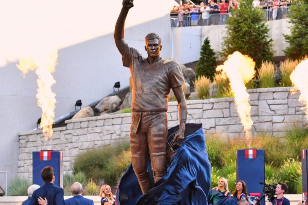 Statue of Tom Brady
