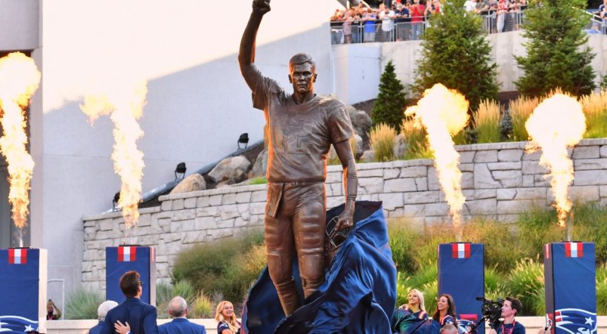 Statue of Tom Brady