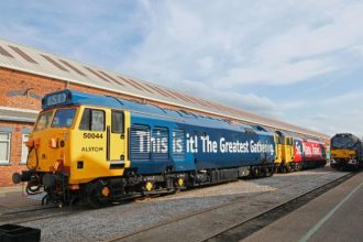 world’s largest railway event in Derby,