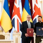 Keir Stamer and Volodymyr Zelensky