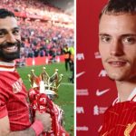 mohamed salah and Florian Wirtz