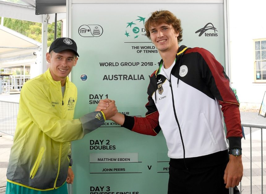 Alexander Zverev and Alex de Minaur