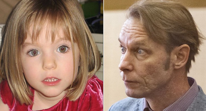 Madeleine McCann and Christian Brückner