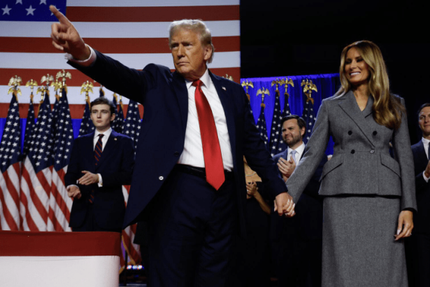 Donald Trump and Melania Trump