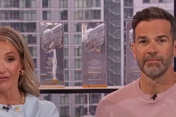 Helen Skelton and Gethin Jones