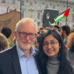 Jeremy Corbyn and Zarah Sultana