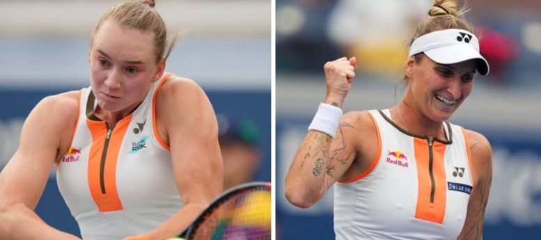 Rybakina and Vondrousova