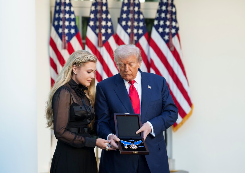 Donald Trump and Erika krik