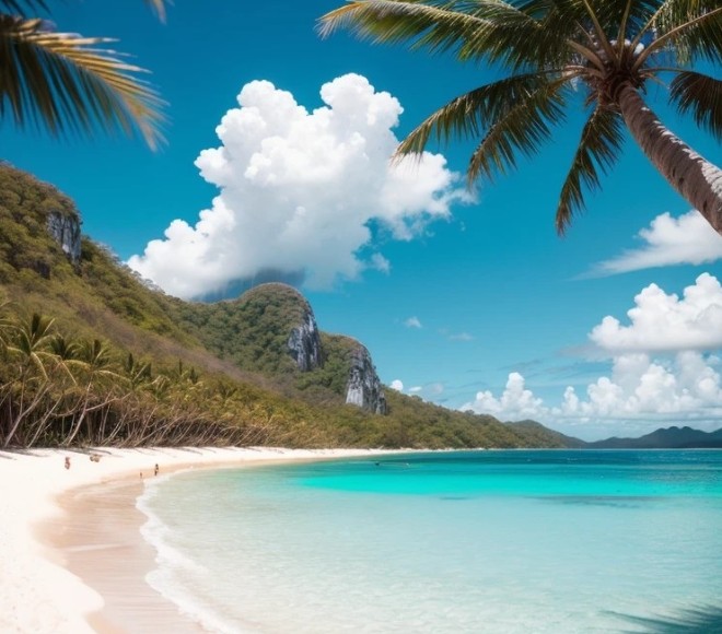 Great Barrier Reef island