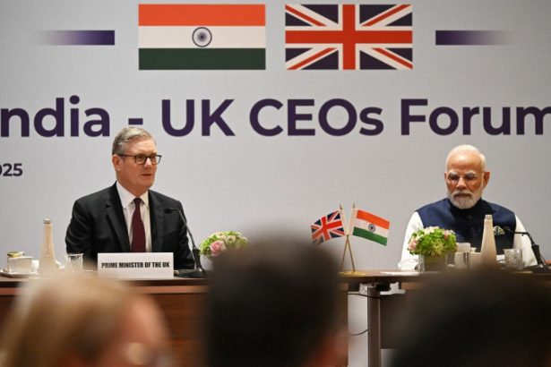 Keir Starmer and Narendra Modi