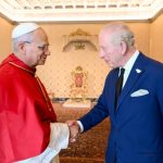 King Charles and Pope leo
