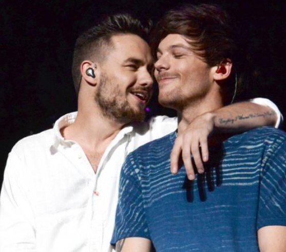 Liam Payne and Louis Tomlinson