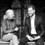 Prince Harry and Jane Goodall