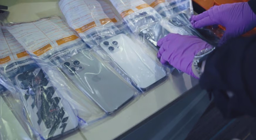 Seized Phones