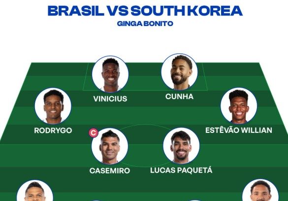 South Korea vs Brazil