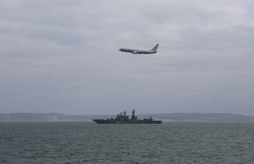 The RAF and Deutsche Marine aircraft