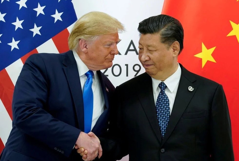 Xi Jinping and Donald Trump