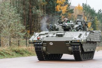 Ajax armoured vehicle