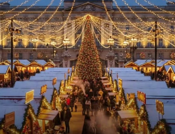 Buckingham Palace Christmas market