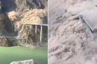 China’s Hongqi Bridge