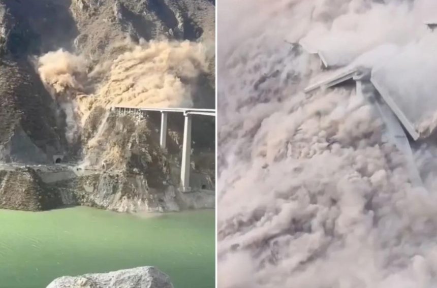 China’s Hongqi Bridge