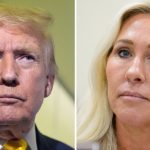 Donald Trump and Marjorie Taylor Greene