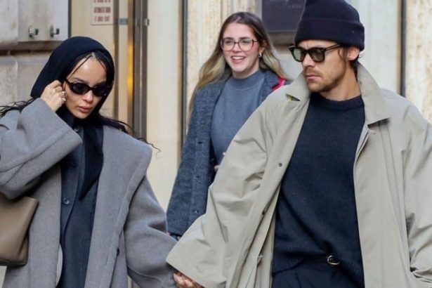 Harry Styles and Zoe Kravitz