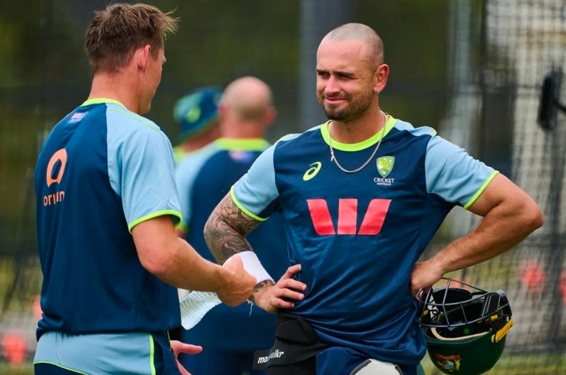 Jake Weatherald and Brendan Doggett