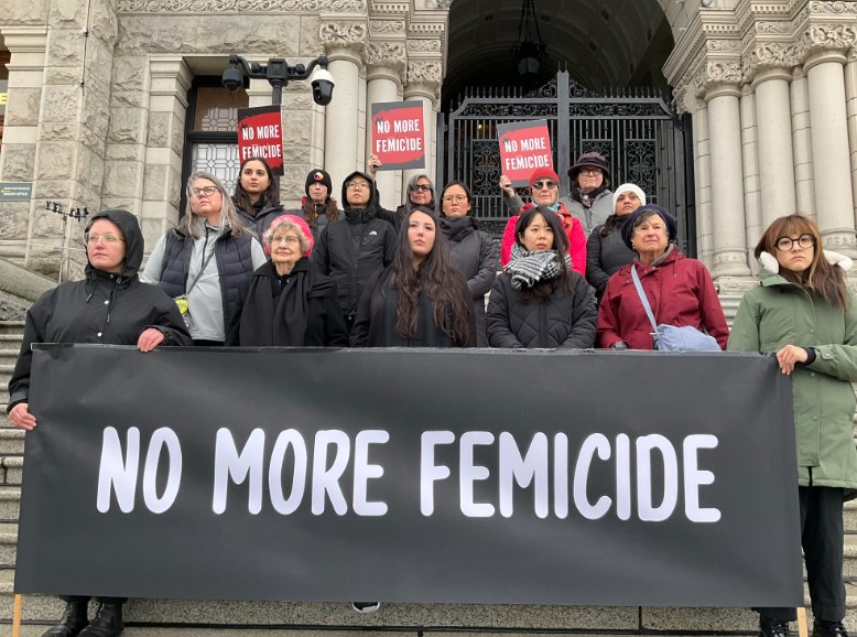 People Protest against Femicide