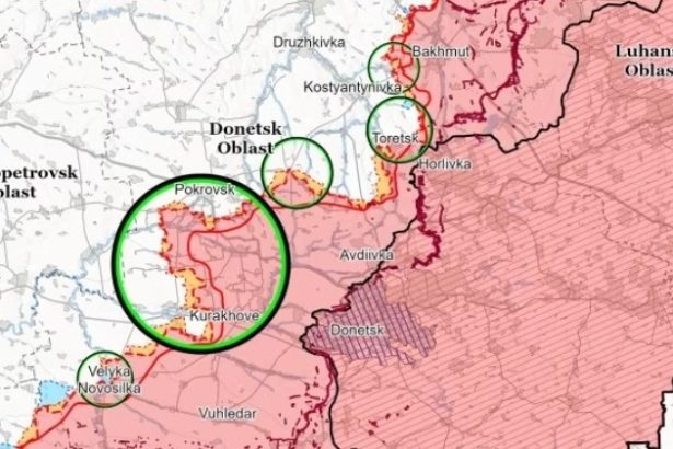 Russian activity in Pokrovsk