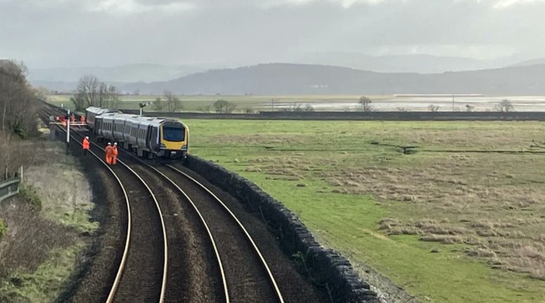 Train Derailment in Cumbria
