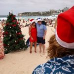 Christmas Day beach celebrations Australia