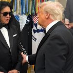 Gene Simmons and Donald Trump