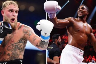 Jake Paul vs Anthony Joshua