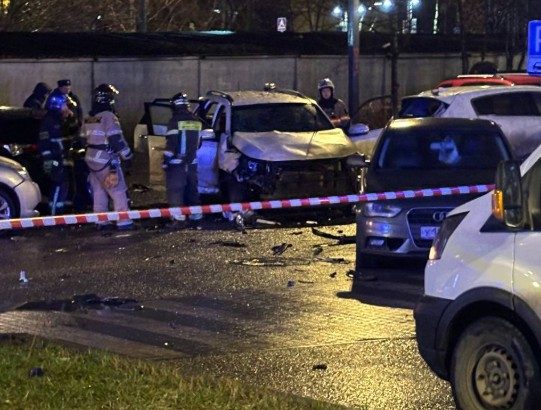 Moscow car bomb explosion