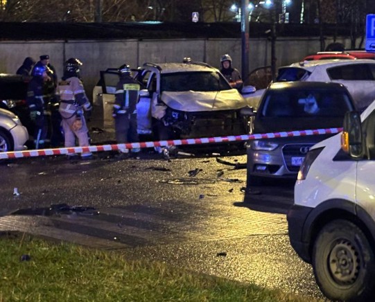 Moscow car bomb explosion