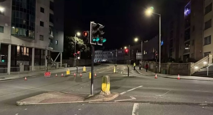 The boy was stabbed multiple times in Plymouth city centre