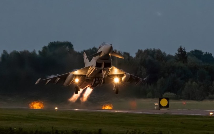 Russian Air Attack on Kyiv