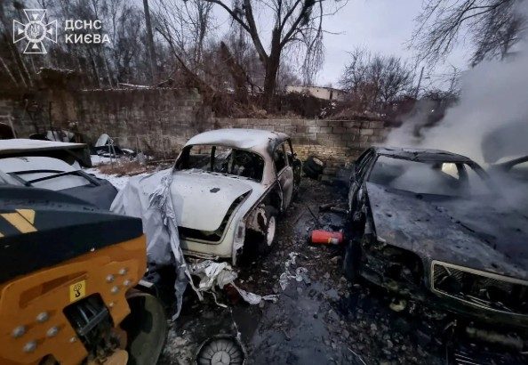 Russian Strike Hits Kyiv