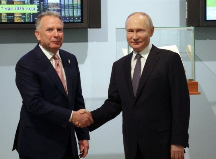 Steve Witkoff and Vladimir Putin
