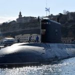 Ukraine strikes Russian submarine