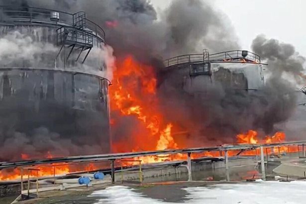 Ukrainian Drone Attack