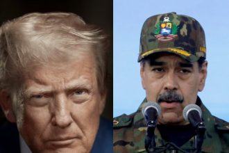 Donald Trump and Venezuelan President Nicolás Maduro