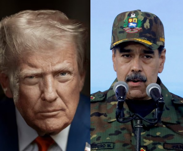 Donald Trump and Venezuelan President Nicolás Maduro