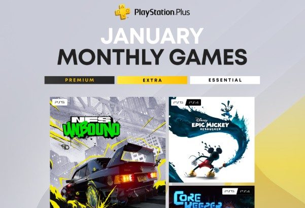 PlayStation Plus monthly games