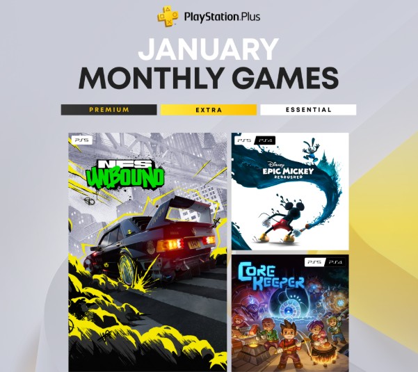 PlayStation Plus monthly games