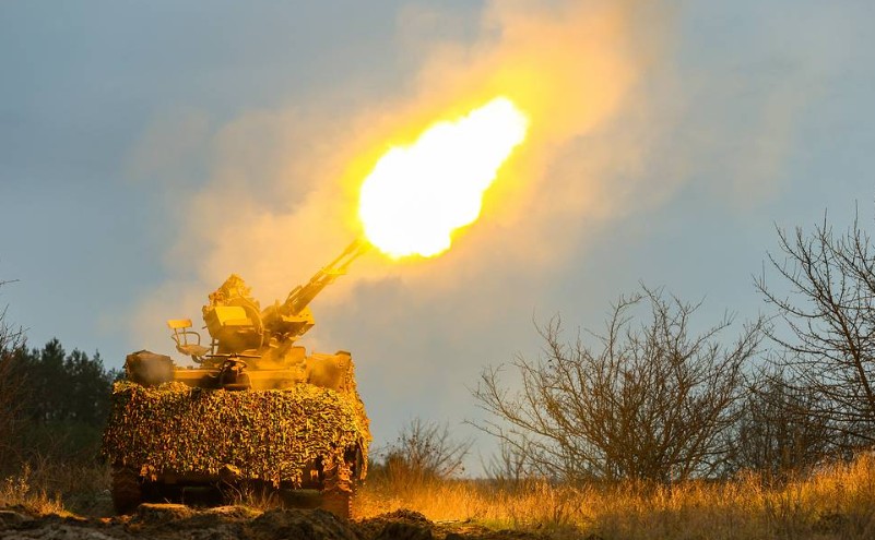 UAV Attack on Russian