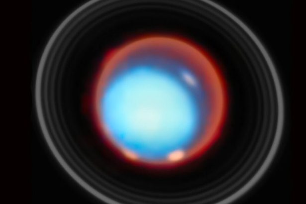 3D view of Uranus