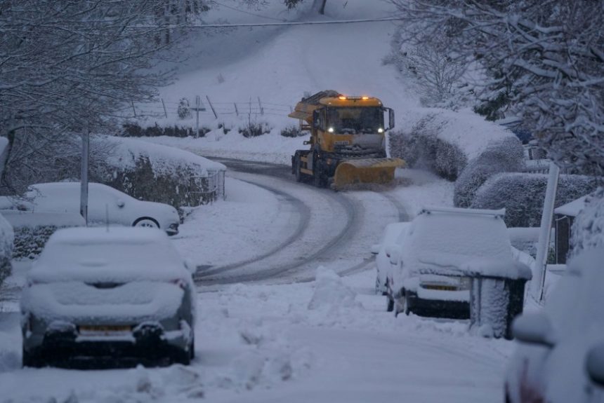 Met Office snow forecast