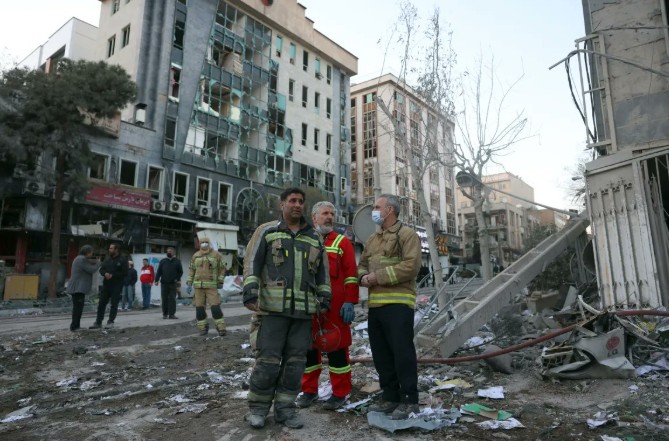 Israeli strikes in Tehran